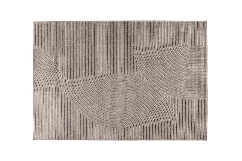 Vince Plastmåtte 240x340 cm - Brun - Tekstiler - Tæpper - Udendørs tæpper - Plasttæpper