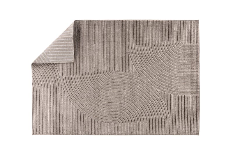 Vince Plastmåtte 240x340 cm - Brun - Tekstiler - Tæpper - Udendørs tæpper - Plasttæpper