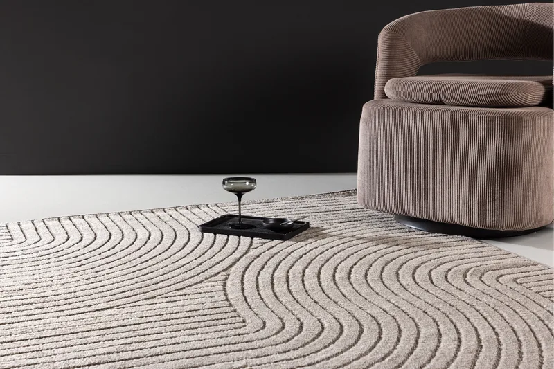 Vince Plastmåtte 200x290 cm - Brun - Tekstiler - Tæpper - Udendørs tæpper - Plasttæpper