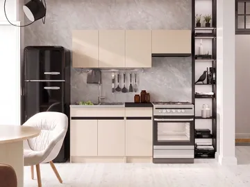 køkkensæt Ezra Cashmere, sort - Cashmere, sort - Hus & renovering - Køkken & bad - Køkken & bryggers - Køkkenbordplade & køkkenbord