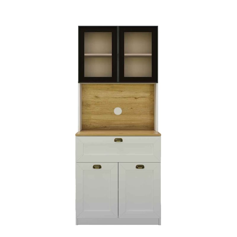 Kaffereol Hanah Home Nero Solo 1600-225 (80 x 190 x 44 cm) Hvid - Hvid - Hus & renovering - Køkken & bad - Køkken & bryggers