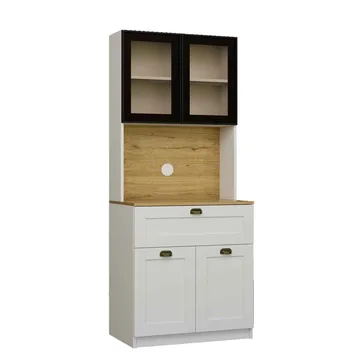 Kaffereol Hanah Home Nero Solo 1600-225 (80 x 190 x 44 cm) Hvid - Hvid - Hus & renovering - Køkken & bad - Køkken & bryggers
