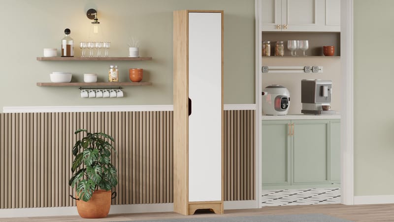 Multi Purpose Cabinet Homitis Eg hvid - Hus & renovering - Køkken & bad - Køkken & bryggers