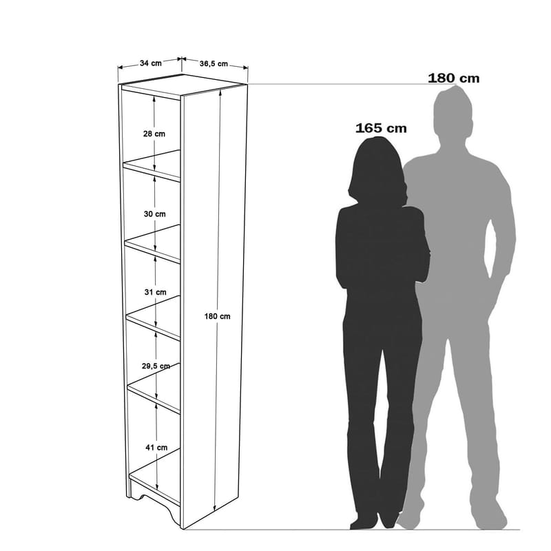 Multi Purpose Cabinet Homitis Eg hvid - Hus & renovering - Køkken & bad - Køkken & bryggers