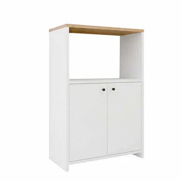 Multifunktionsskab Skye Decor Bren (68,6 x 86,8 x 35 cm) Naturlig hvid - Natur og hvid - Hus & renovering - Køkken & bad - Køkken & bryggers