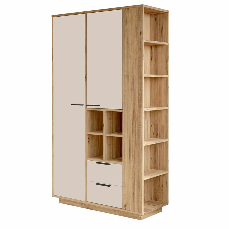 Multifunktionsskab Skye Decor Dara (110 x 190 x 45 cm) Atlantisk fyr, Atlantic Pine
