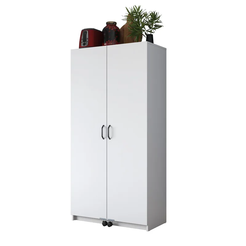 Multifunktionsskab Wallxpert Kira hylde (90 x 180 x 42 cm) hvid, Hvid