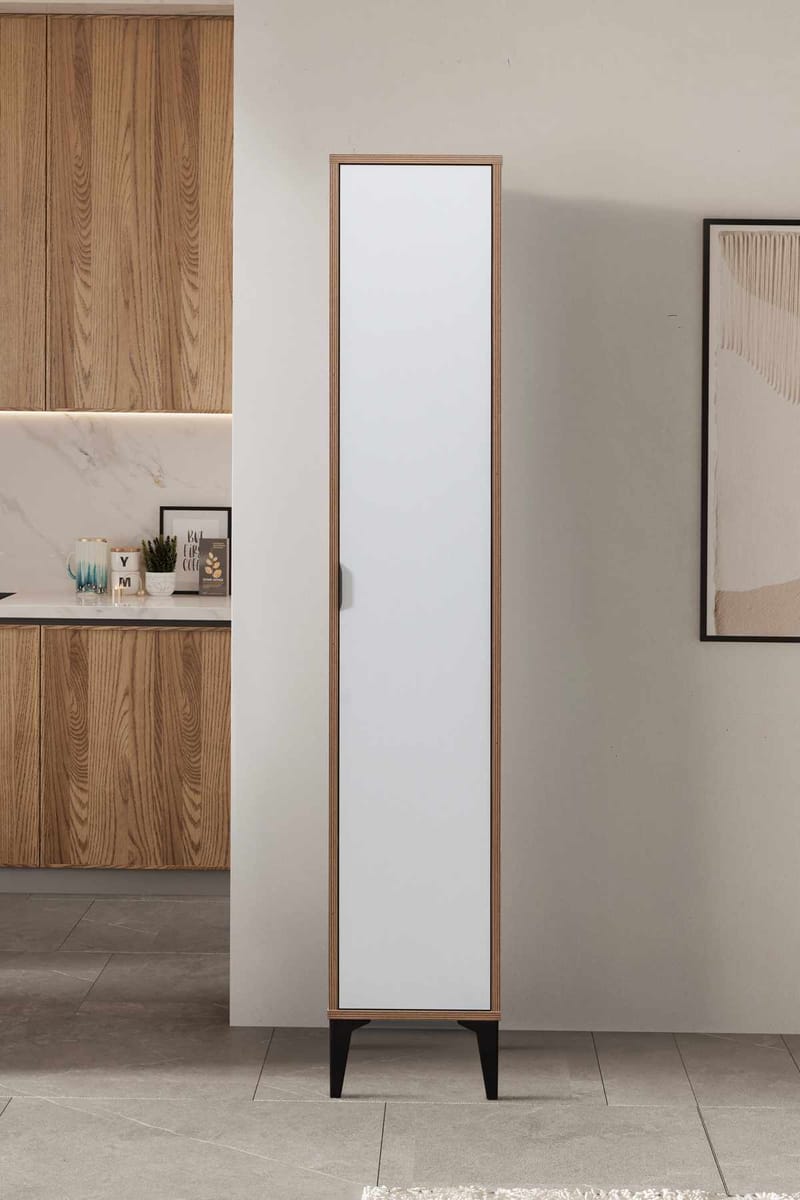 Olyros højskab 35x190 cm - Hvid - Hus & renovering - Køkken & bad - Køkken & bryggers