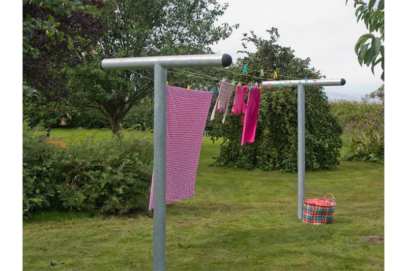 Pipe tørrestativ 130x520 cm Højde 200 cm over jorden - Have - Udendørs miljø
