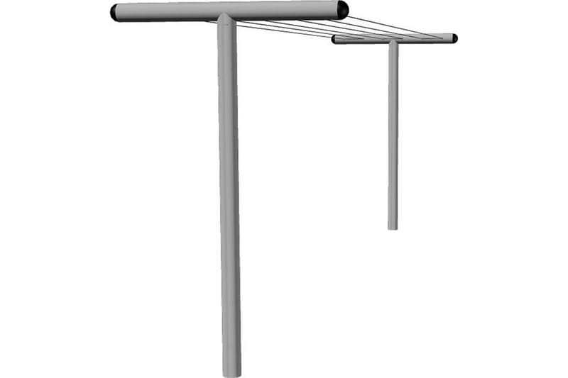 Pipe tørrestativ 130x520 cm Højde 200 cm over jorden - Have - Udendørs miljø
