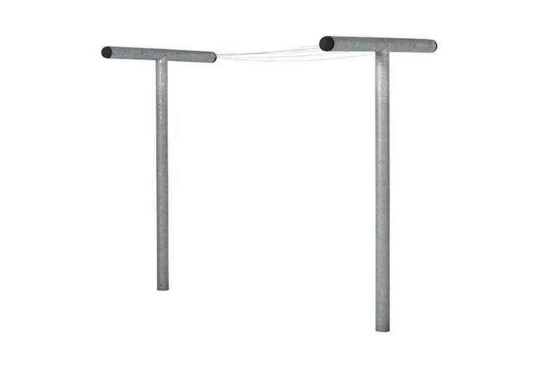 Pipe tørrestativ 130x520 cm Højde 200 cm over jorden - Have - Udendørs miljø