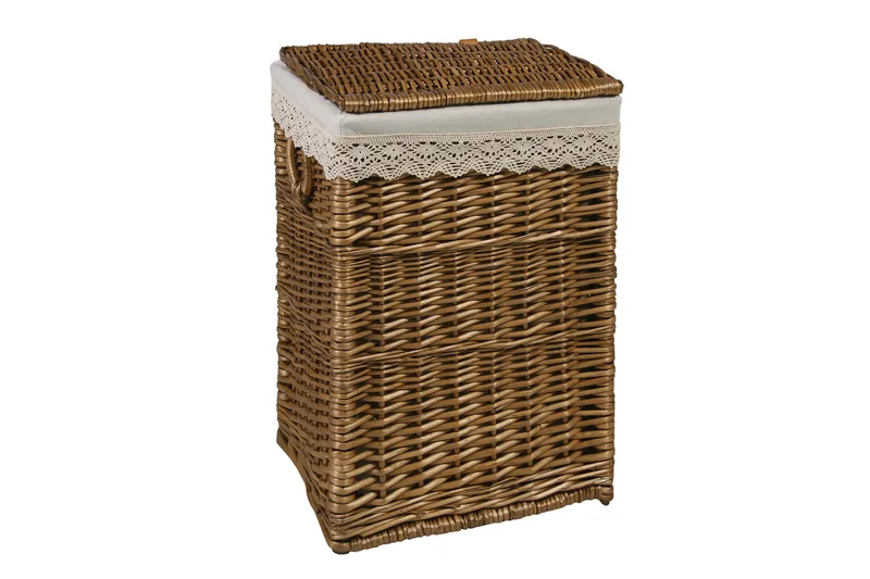 Max-1 Vasketøjskurv Lysebrun, undefined