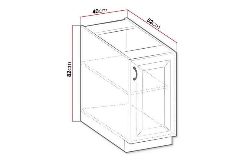 Templemore Køkkenskab 40 cm - Hus & renovering - Køkken & bad - Køkken & bryggers