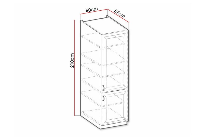 Templemore Køkkenskab 60 cm - Hus & renovering - Køkken & bad - Køkken & bryggers