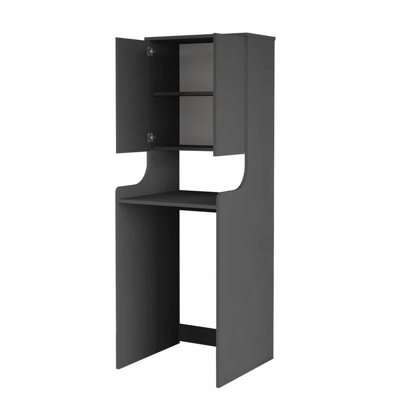 Vaskemaskineskab Skye Decor Bren (64,8 x 181 x 33,8 cm) Antracit - Antracit - Hus & renovering - Køkken & bad - Køkken & bryggers