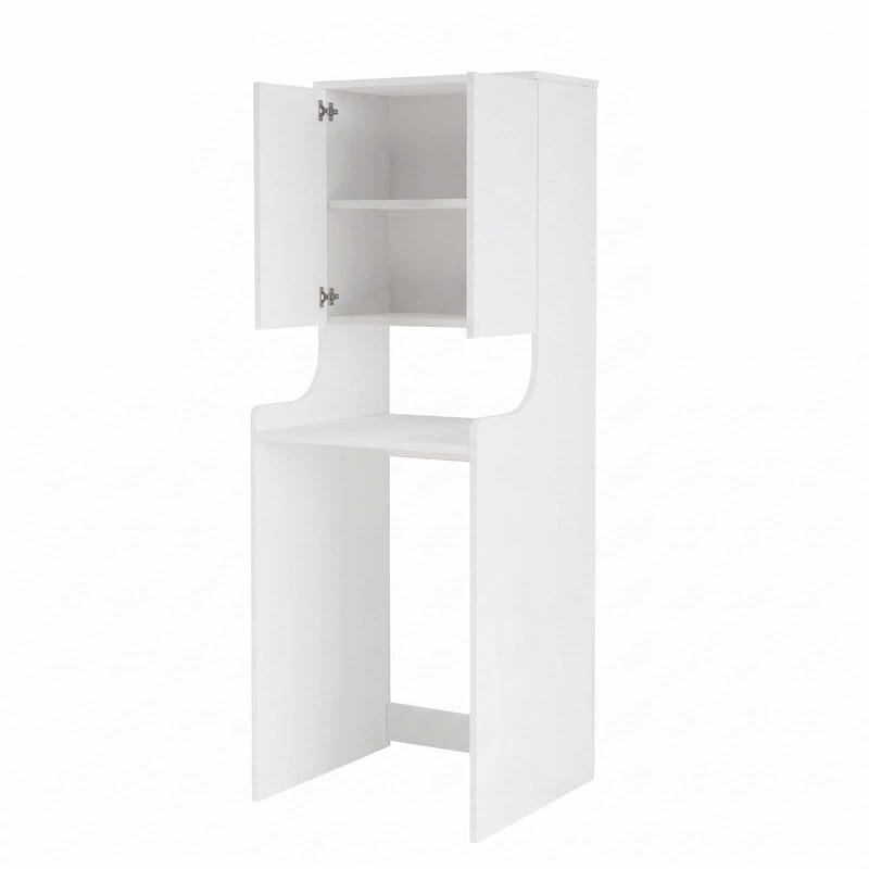 Vaskemaskineskab Skye Decor Bren (64,8 x 181 x 33,8 cm) Hvid - Hvid - Hus & renovering - Køkken & bad - Køkken & bryggers