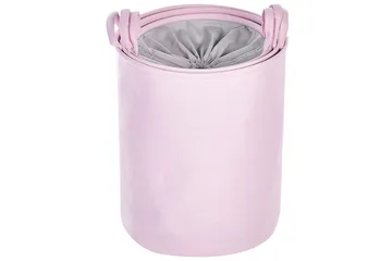 Vasketøjskurve Archa sæt af 3 Rosa/grå - Rosa/grå - Hus & renovering - Køkken & bad - Køkken & bryggers - Tørre & vasketilbehør