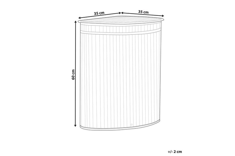 Vasketøjskurve Badulla Lyst træ - Lyst træ - Hus & renovering - Køkken & bad - Køkken & bryggers - Tørre & vasketilbehør