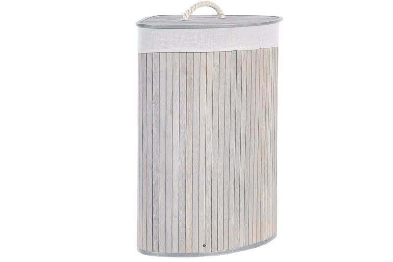 Vasketøjskurve Matara Grå/hvid - Grå/hvid - Hus & renovering - Køkken & bad - Køkken & bryggers - Tørre & vasketilbehør