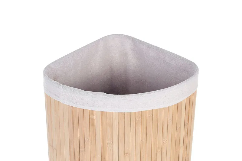 Vasketøjskurve Matara Lyst træ/hvid - Lyst træ/hvid - Hus & renovering - Køkken & bad - Køkken & bryggers - Tørre & vasketilbehør