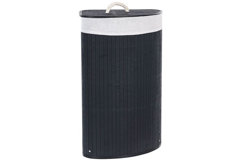 Vasketøjskurve Matara Sort/Hvid - Sort/Hvid - Hus & renovering - Køkken & bad - Køkken & bryggers - Tørre & vasketilbehør