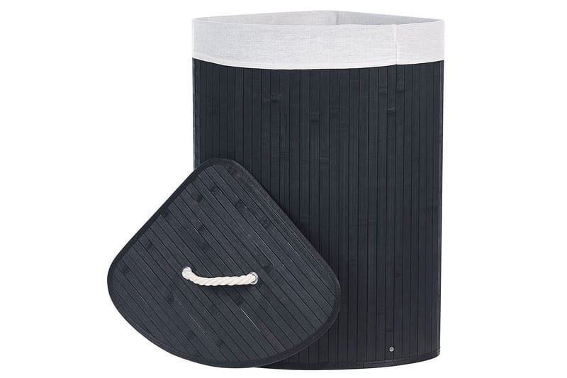 Vasketøjskurve Matara Sort/Hvid - Sort/Hvid - Hus & renovering - Køkken & bad - Køkken & bryggers - Tørre & vasketilbehør