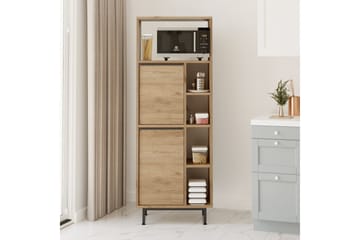 Liyakat Højskab - Valnød finér - Hus & renovering - Køkken & bad - Køkken & bryggers