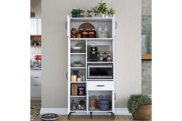 Multifunktionsskab Cerreta 165 Hvid - Hvid - Hus & renovering - Køkken & bad - Køkken & bryggers