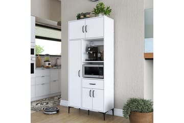 Multifunktionsskab Cerreta 165 Hvid - Hvid - Hus & renovering - Køkken & bad - Køkken & bryggers