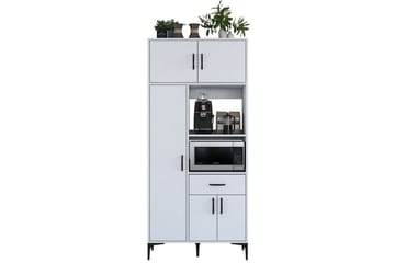 Multifunktionsskab Cerreta 165 Hvid - Hvid - Hus & renovering - Køkken & bad - Køkken & bryggers