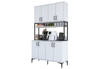Multifunktionsskab Cerreta 173 Hvid - Hvid - Hus & renovering - Køkken & bad - Køkken & bryggers