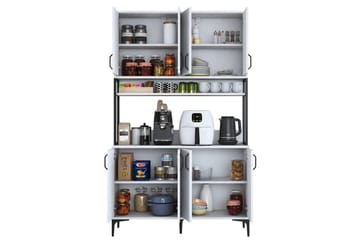 Multifunktionsskab Cerreta 173 Hvid - Hvid - Hus & renovering - Køkken & bad - Køkken & bryggers
