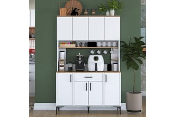 Multifunktionsskab Cerreta 177 Hvid - Hvid - Hus & renovering - Køkken & bad - Køkken & bryggers