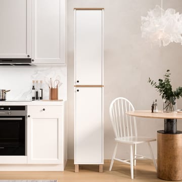 Multifunktionsskab Hanah Home Nord (36 x 195,4 x 32 cm) Hvid eg - Hvid og eg - Hus & renovering - Køkken & bad - Køkken & bryggers