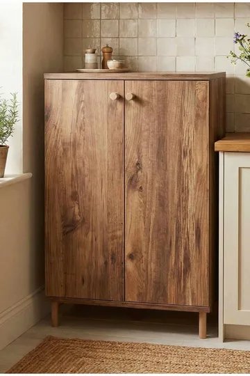 Multifunktionsskab Hanah Home Peka Cabinet (60 x 85 x 30 cm) Fyrretræ - Fyrretræ - Hus & renovering - Køkken & bad - Køkken & bryggers