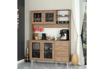 Multifunktionsskab Jatin Kaukasiske Eg - Kaukasiske Eg - Hus & renovering - Køkken & bad - Køkken & bryggers
