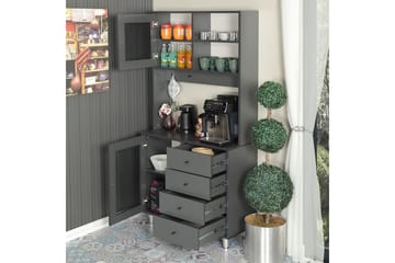 Multifunktionsskab Periorport Antracit - Antracit - Hus & renovering - Køkken & bad - Køkken & bryggers