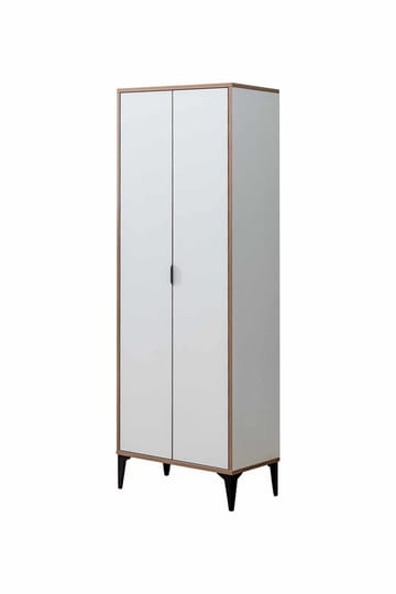 Olyros garderobe 65x190 cm - Hvid - Opbevaring - Tøjopbevaring - Garderobeskabe - Garderobeskab & klædeskab