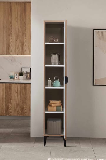 Olyros højskab 35x190 cm - Hvid - Hus & renovering - Køkken & bad - Køkken & bryggers