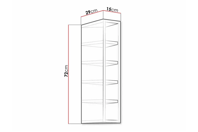 Templemore Køkkenskab 15 cm - Hvid - Hus & renovering - Køkken & bad - Køkken & bryggers