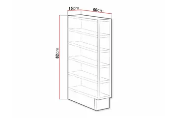 Templemore Køkkenskab 15 cm - Hvid - Hus & renovering - Køkken & bad - Køkken & bryggers