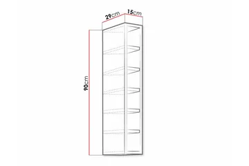 Templemore Køkkenskab 15 cm - Hvid - Hus & renovering - Køkken & bad - Køkken & bryggers