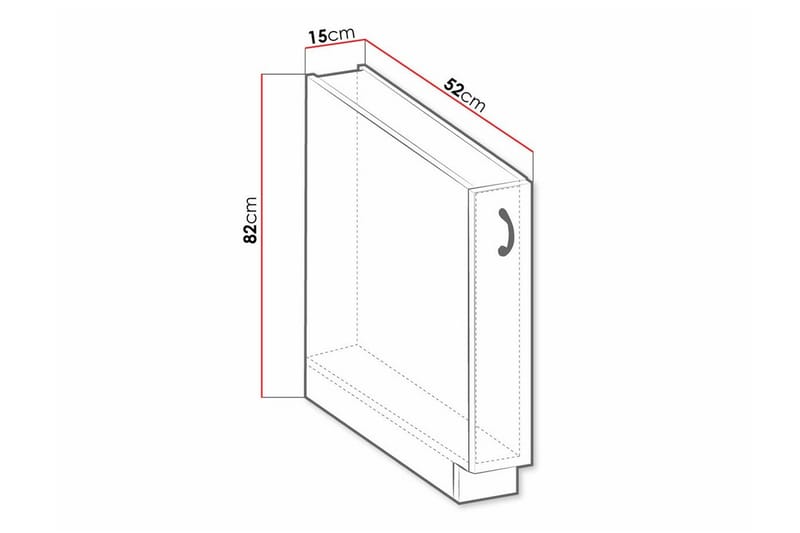 Templemore Køkkenskab 15 cm - Hus & renovering - Køkken & bad - Køkken & bryggers