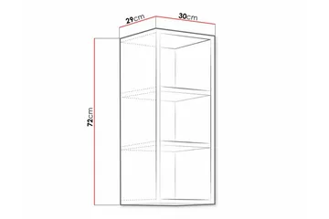 Templemore Køkkenskab 30 cm - Hvid - Hus & renovering - Køkken & bad - Køkken & bryggers