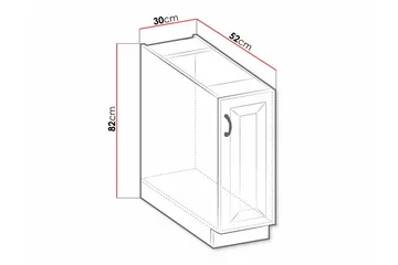 Templemore Køkkenskab 30 cm - Hus & renovering - Køkken & bad - Køkken & bryggers