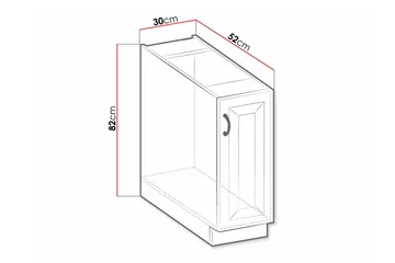 Templemore Køkkenskab 30 cm - Hus & renovering - Køkken & bad - Køkken & bryggers