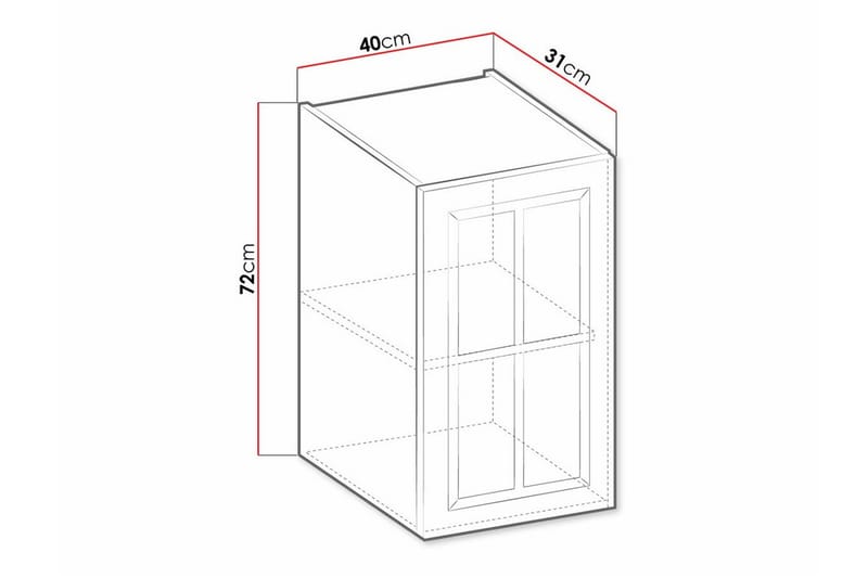 Templemore Køkkenskab 40 cm - Hus & renovering - Køkken & bad - Køkken & bryggers