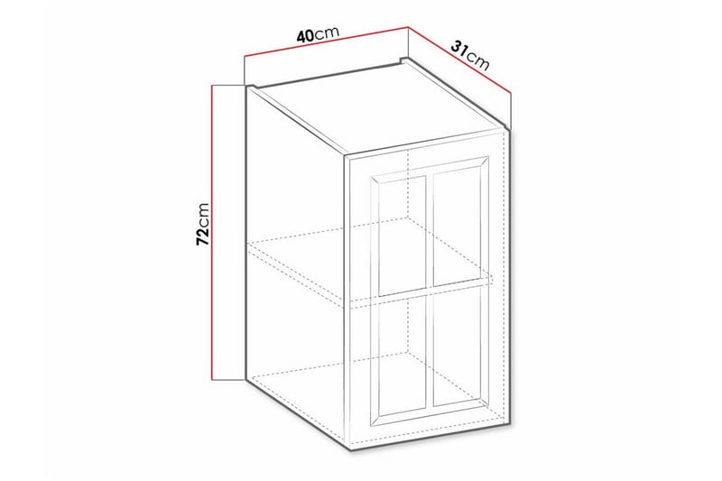 Templemore Køkkenskab 40 cm - Hus & renovering - Køkken & bad - Køkken & bryggers