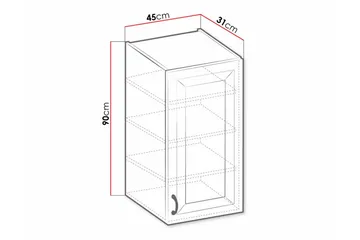 Templemore Køkkenskab 45 cm - Hus & renovering - Køkken & bad - Køkken & bryggers