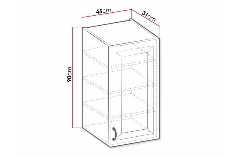 Templemore Køkkenskab 45 cm - Hus & renovering - Køkken & bad - Køkken & bryggers